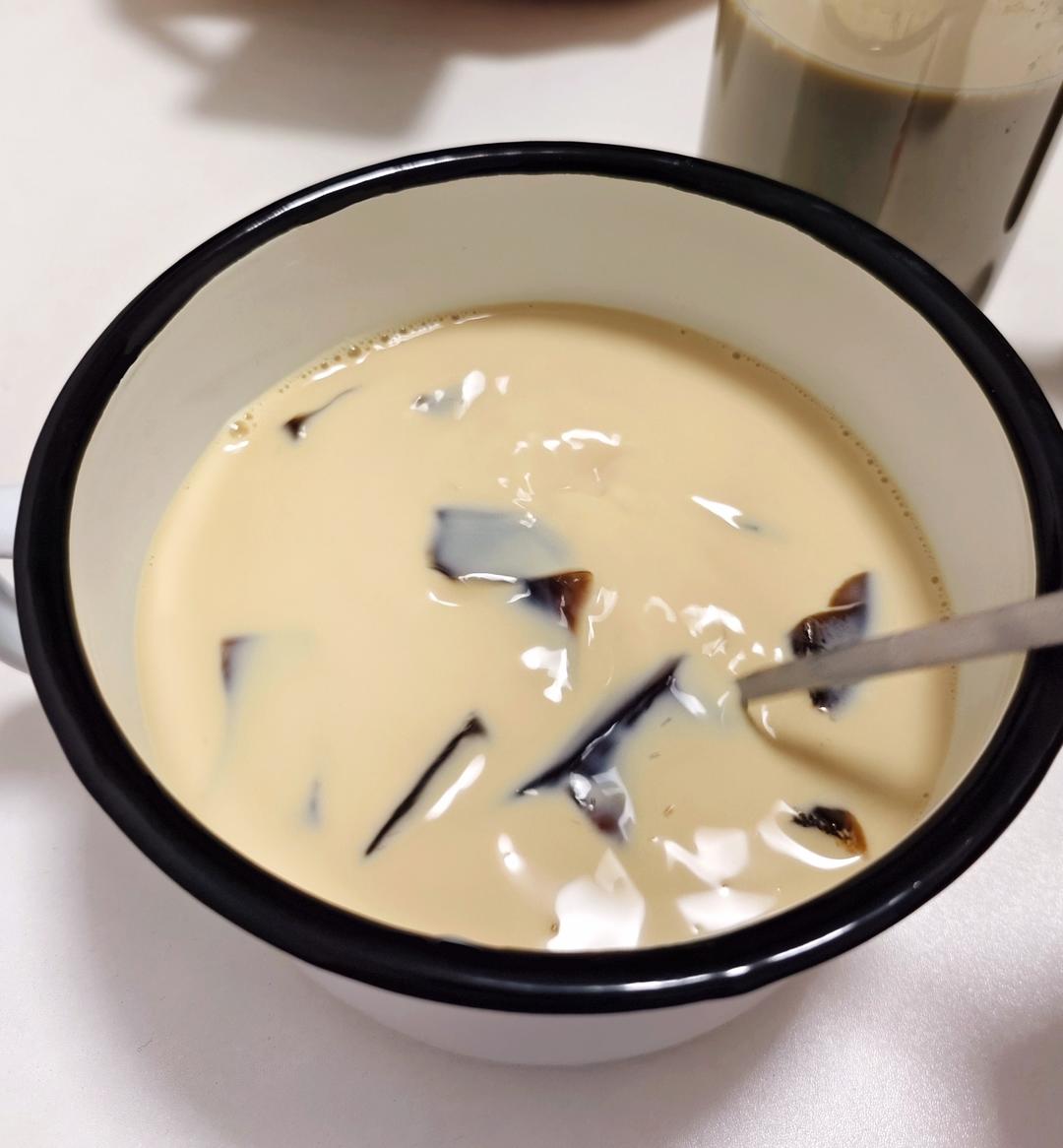 绝了❗️太好喝了｜超简单的咖啡冻焦糖奶茶