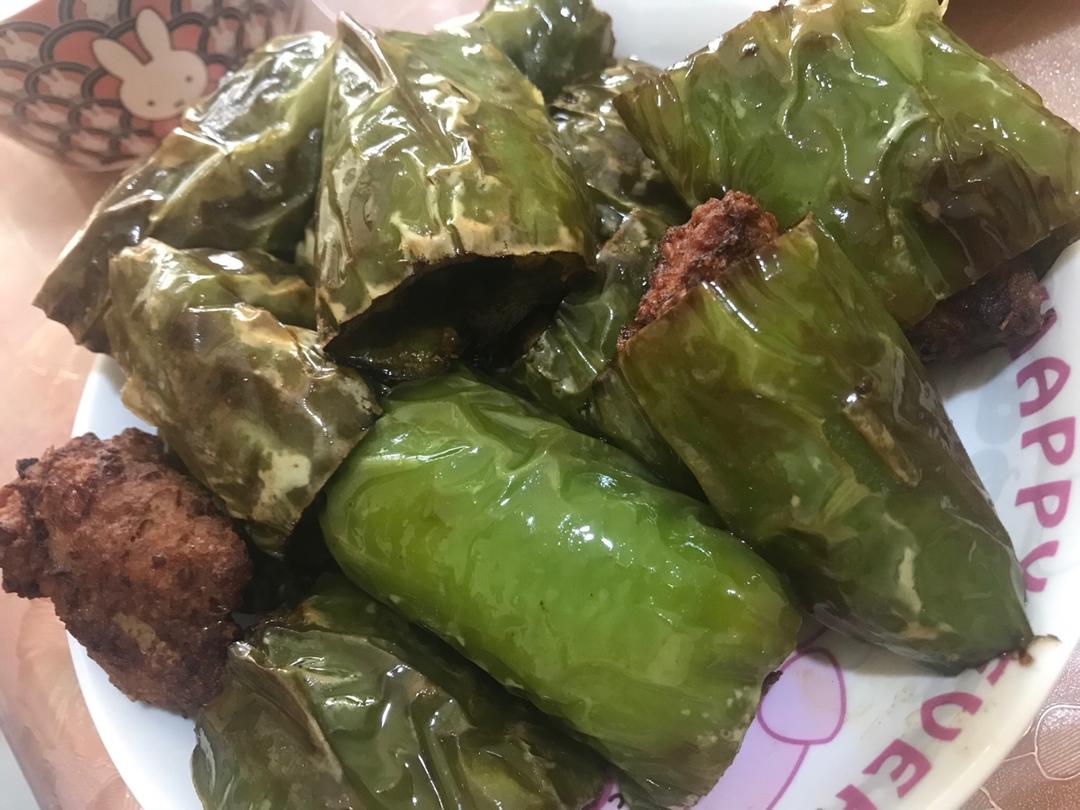 虎皮青椒塞肉