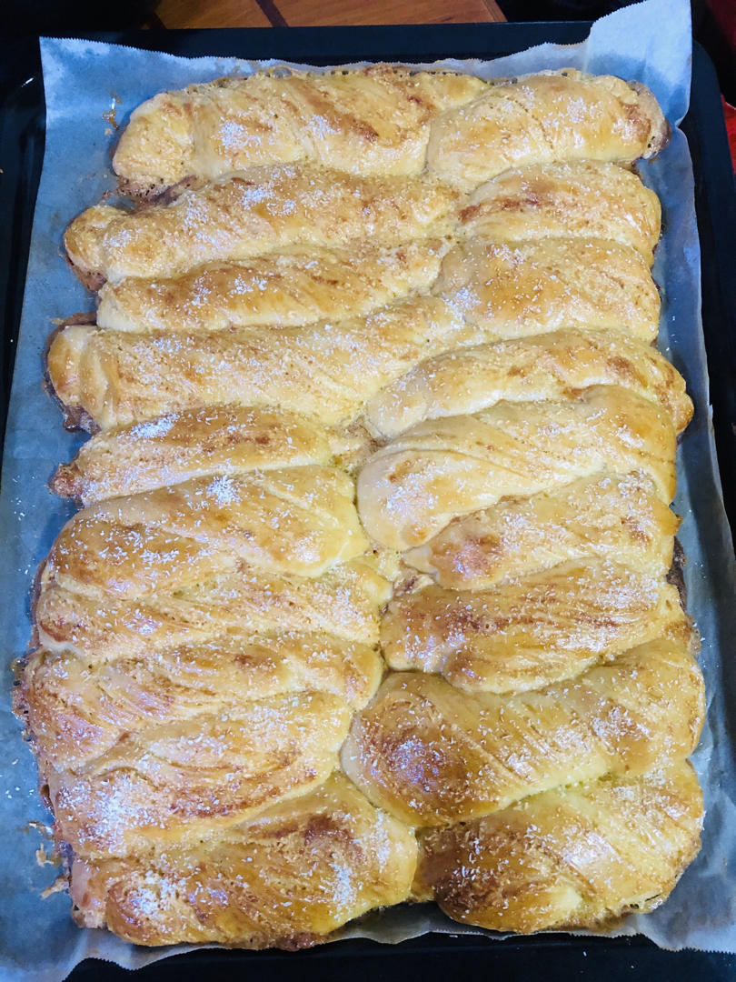 普通面粉椰蓉吐司懒人版