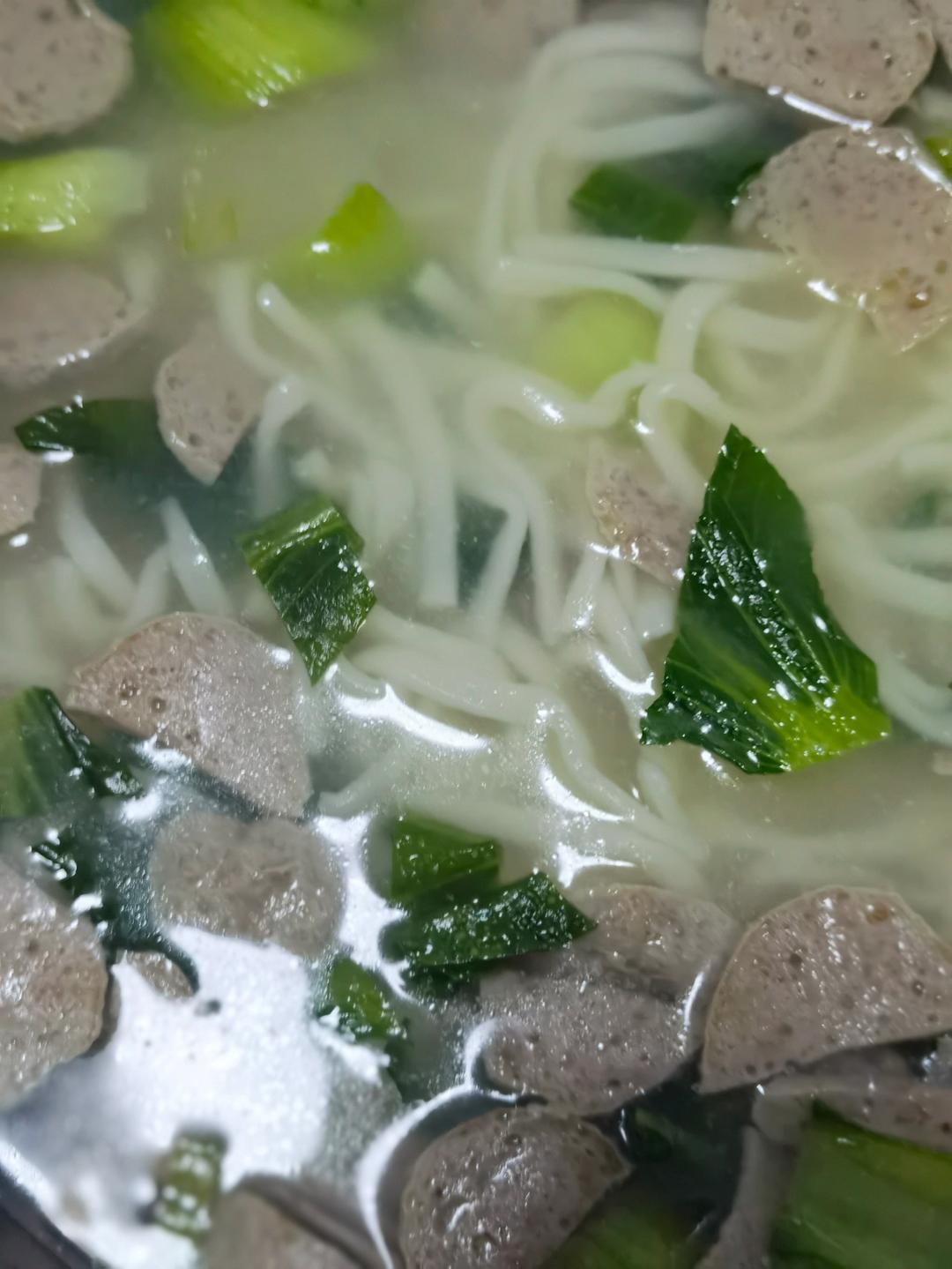 一碗朴素的牛肉丸面