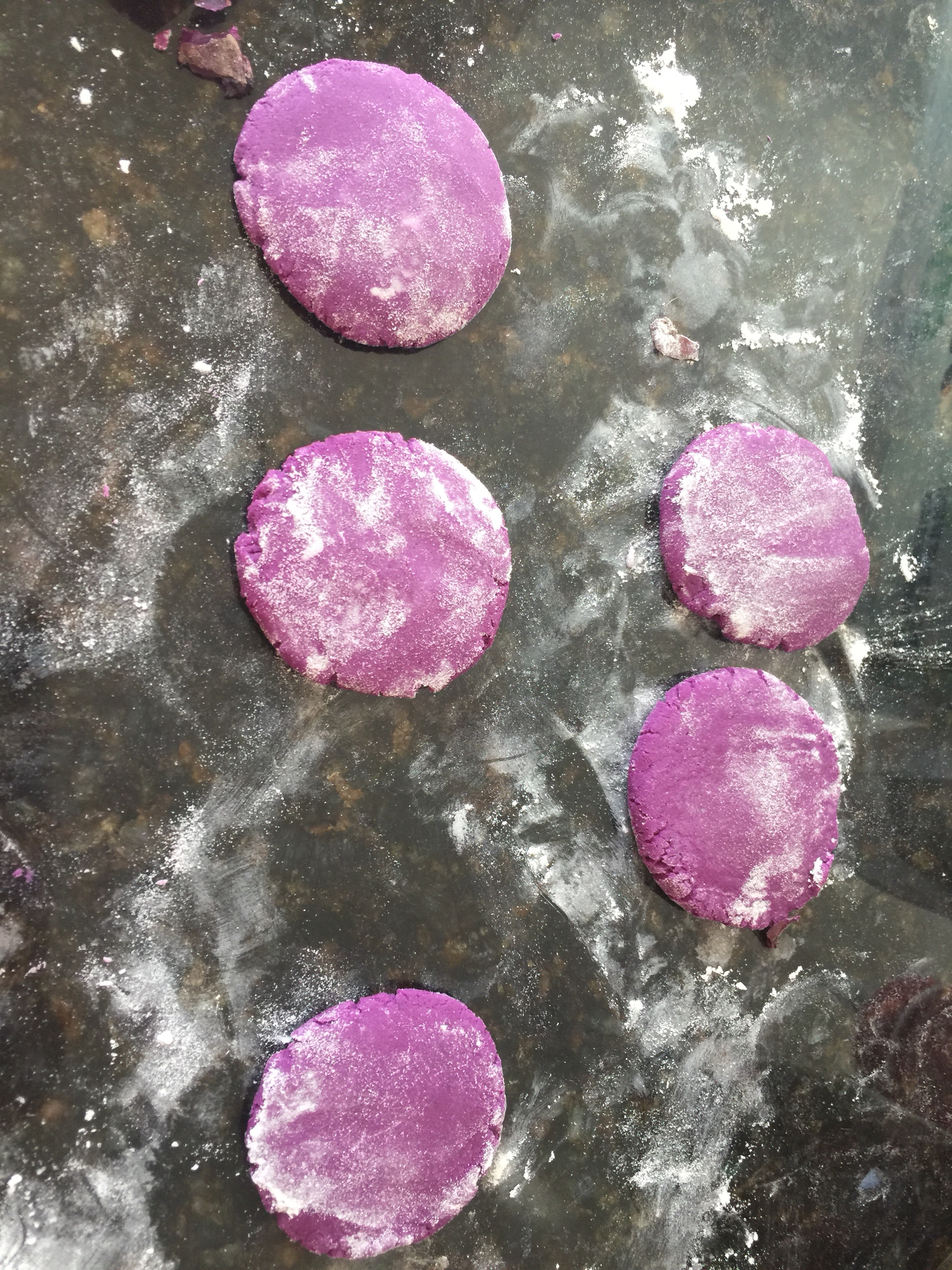 紫薯糯米饼的各种吃法的做法 步骤8