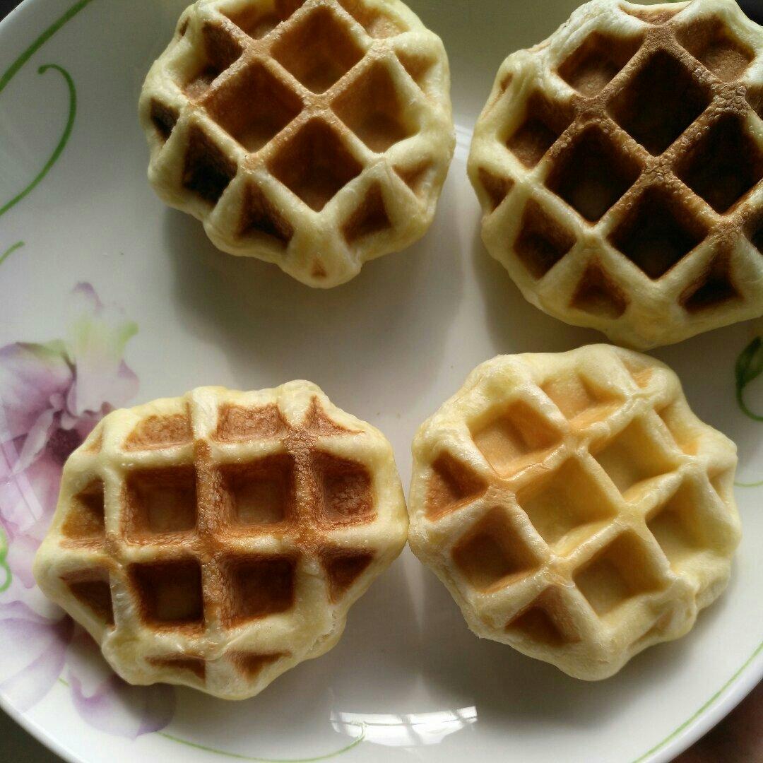无油低糖华夫饼（酵母版）