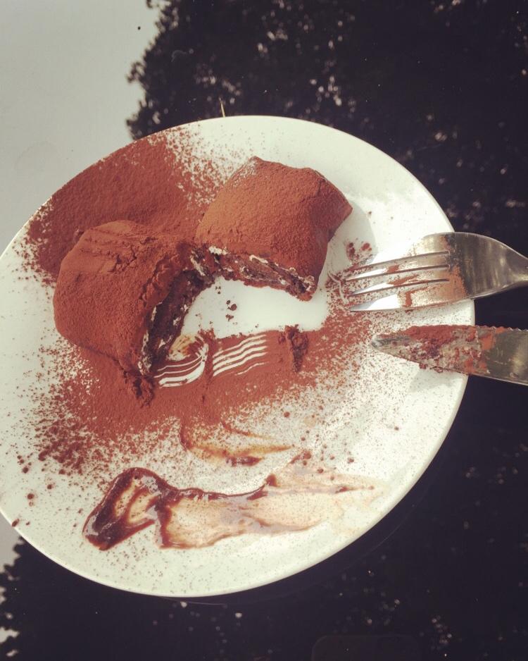 网红的毛巾卷蛋糕