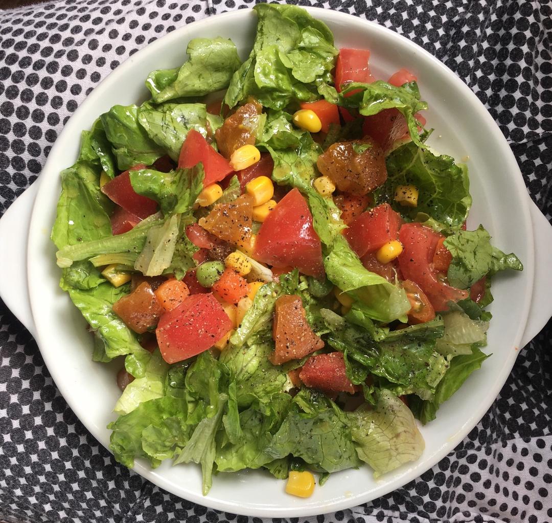 油醋汁蔬菜沙拉