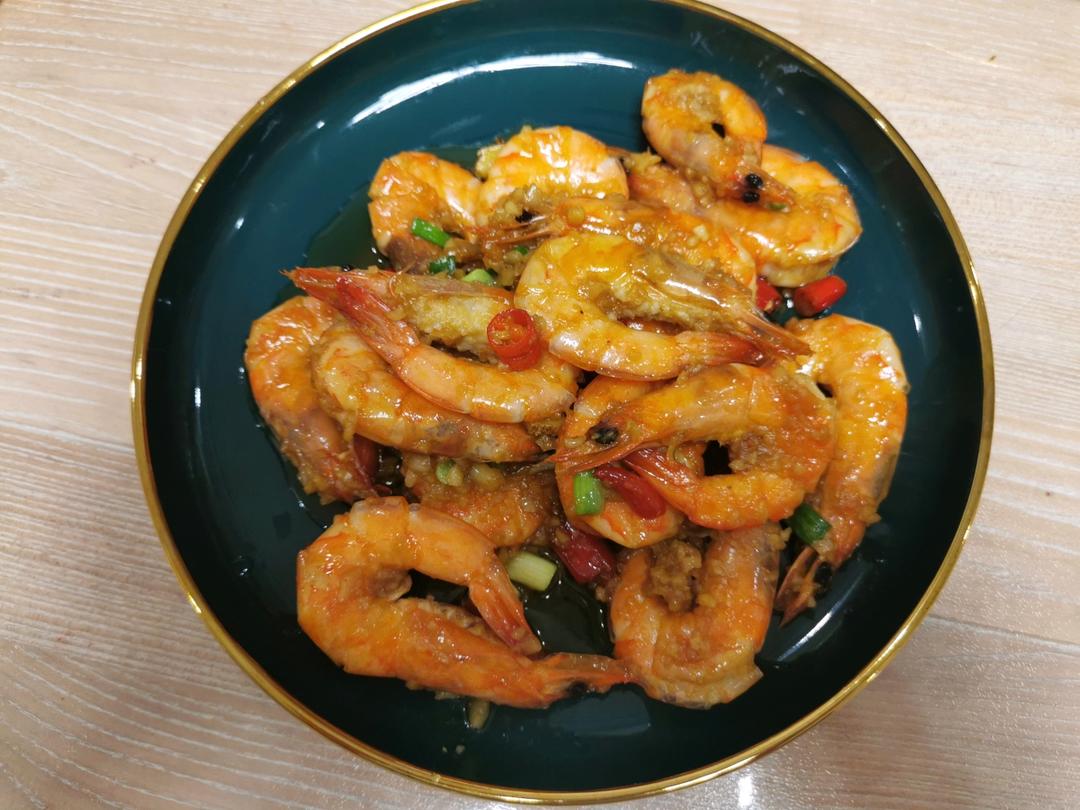 蒜蓉炒大虾
