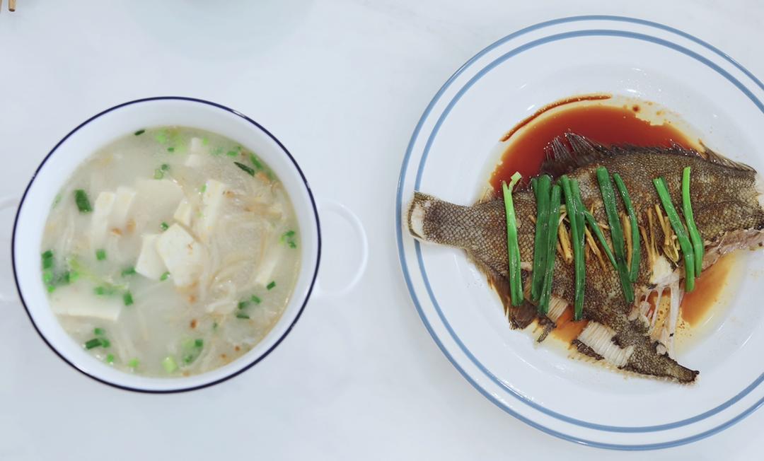 清蒸阿拉斯加黄金鲽鱼