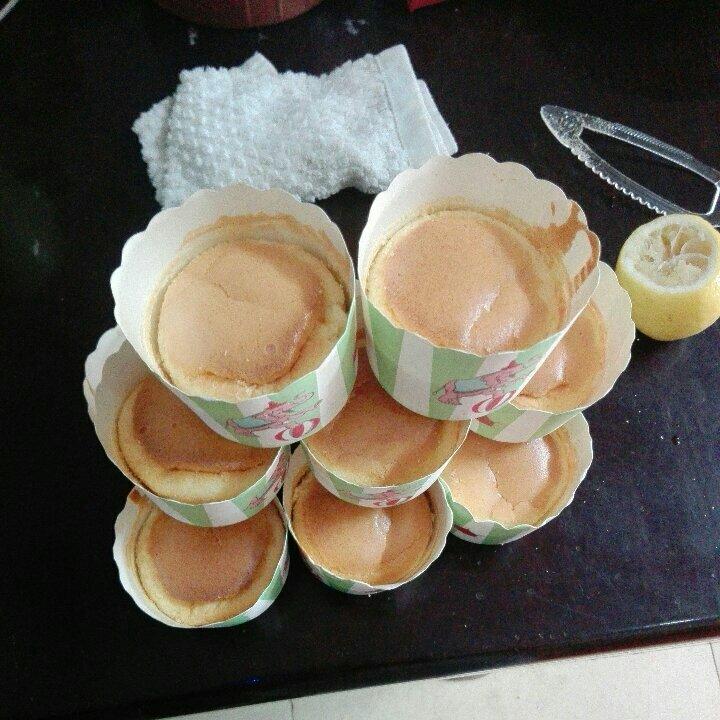 柠檬戚风小纸杯