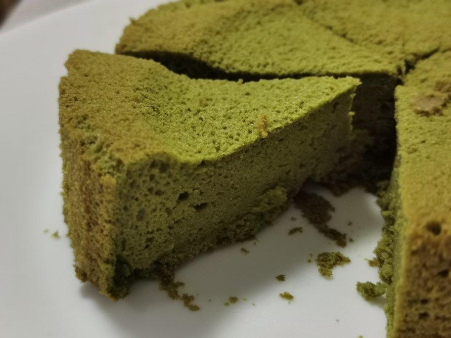 六寸抹茶戚风蛋糕