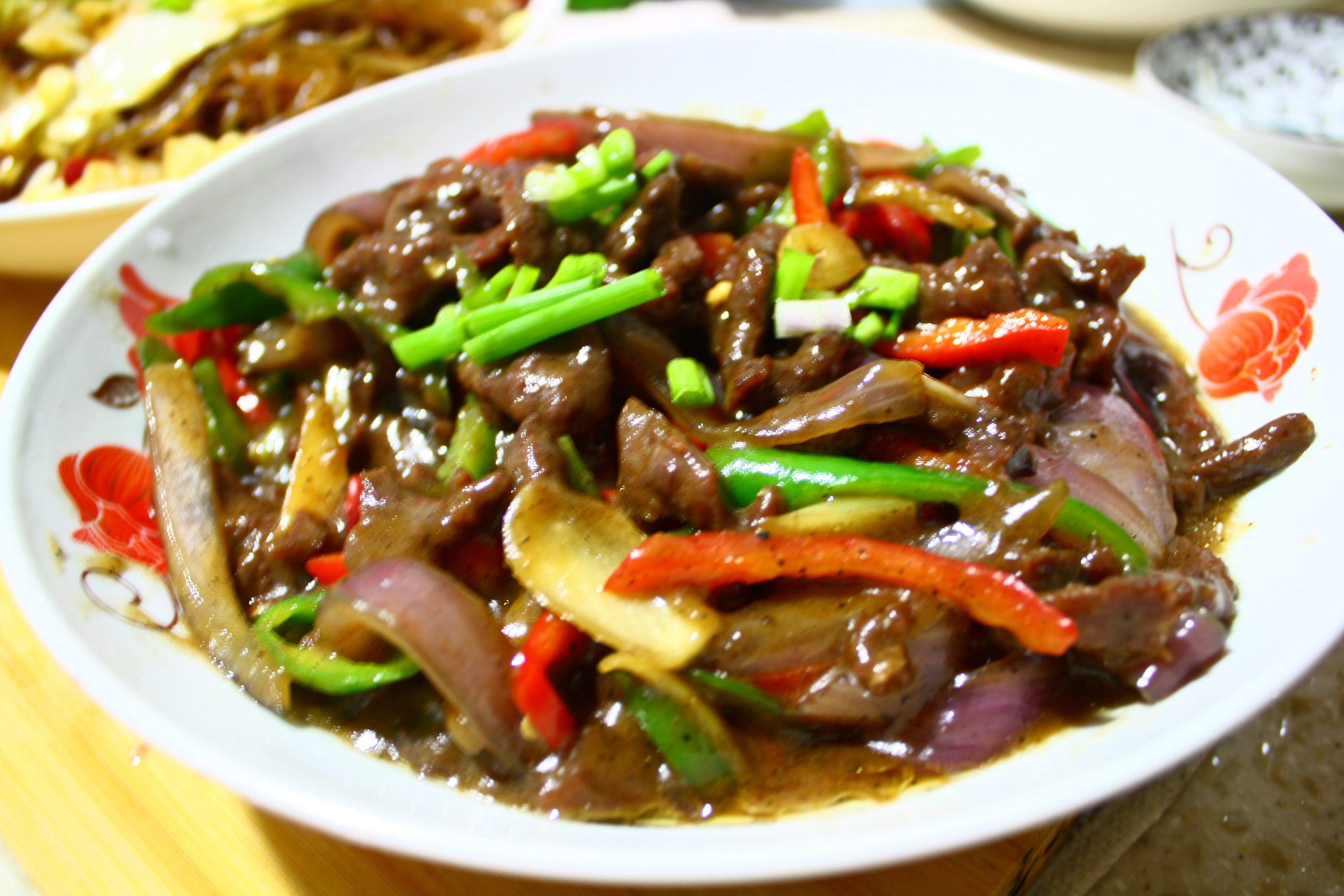 黑椒牛柳