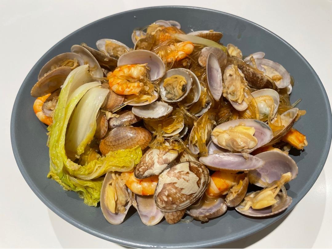 ㊙️自制花甲粉丝煲比外卖还好吃