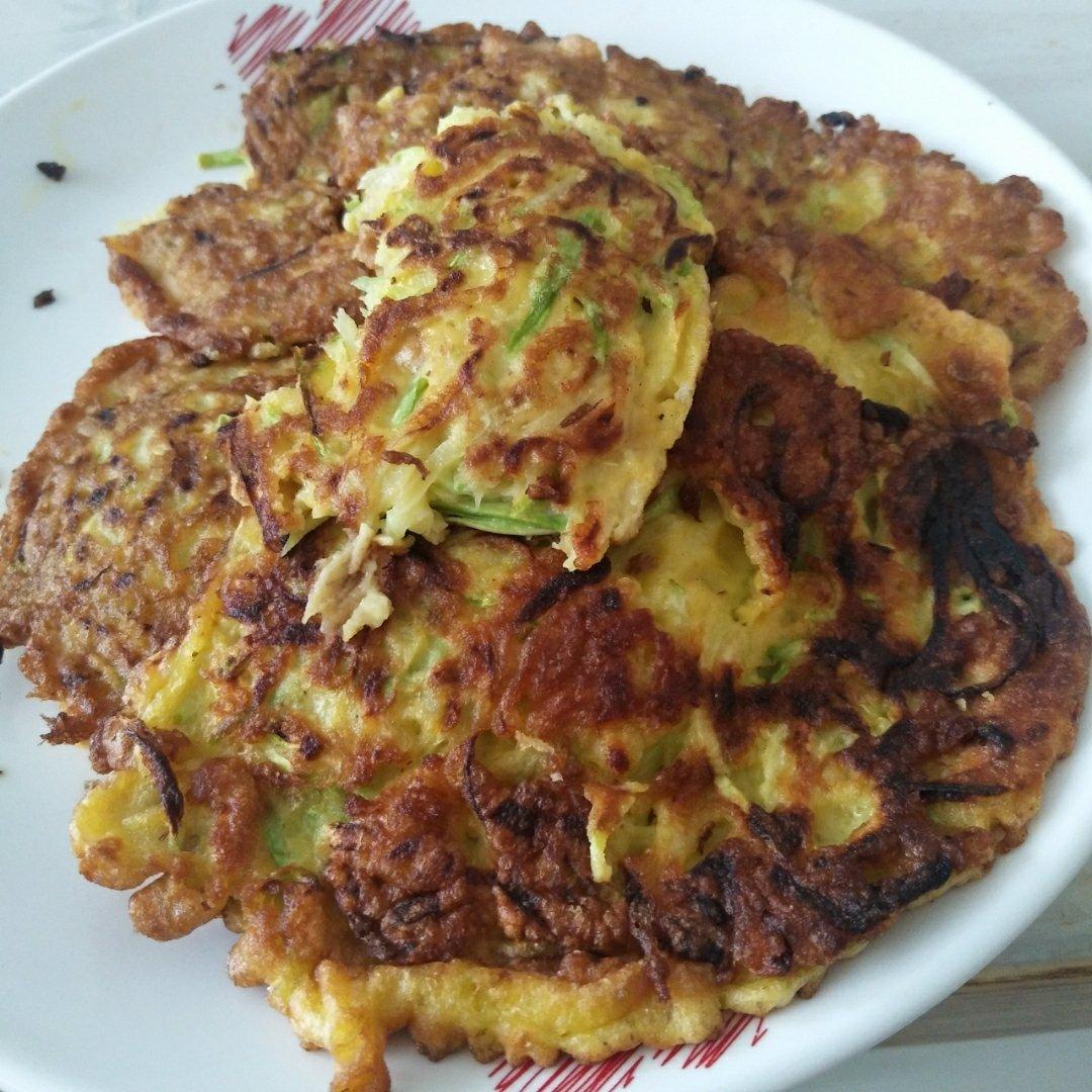 堂妈的西葫芦鸡蛋饼