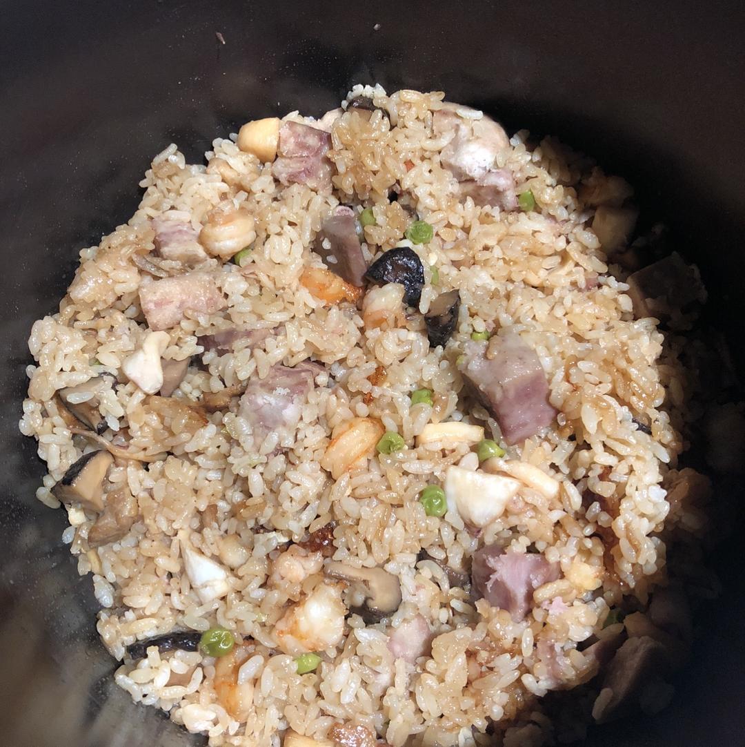 lalunawy做的香芋海鲜糯米饭妈妈的味道