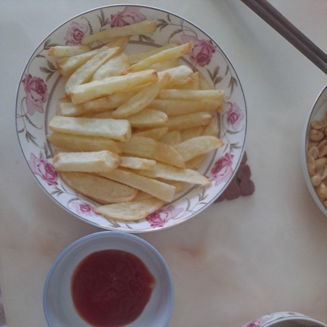 自制炸薯条🍟