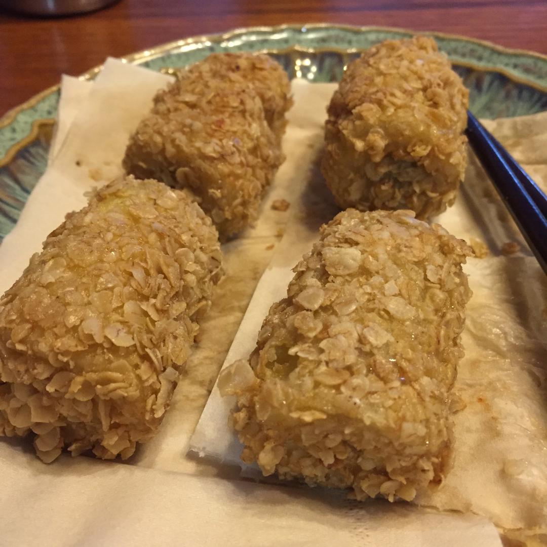 人人夸赞好吃燕麦香蕉卷