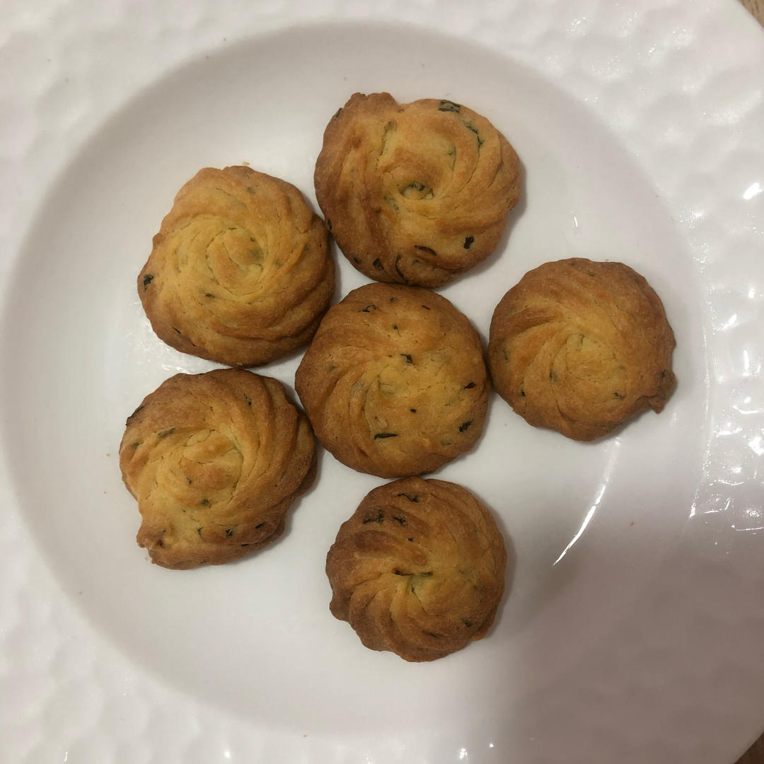 葱香曲奇——酥脆的咸味饼干