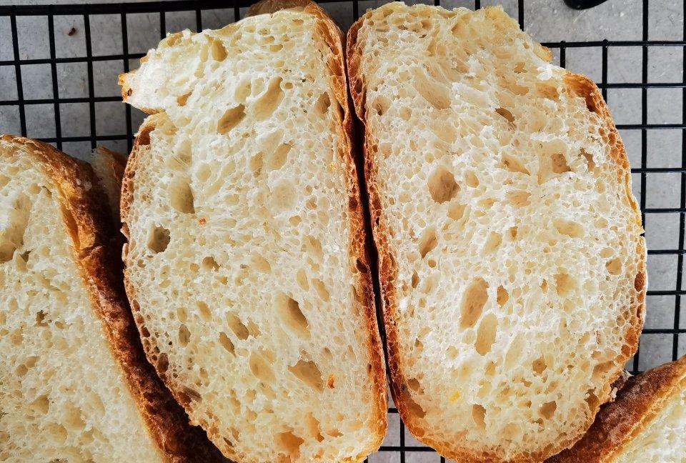 欧包的秘密（免揉/大孔洞/核桃/超简单）