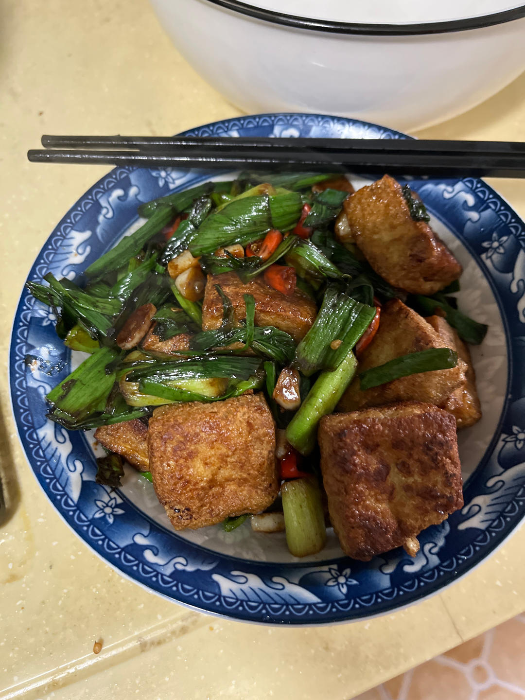 自制油炸臭豆腐