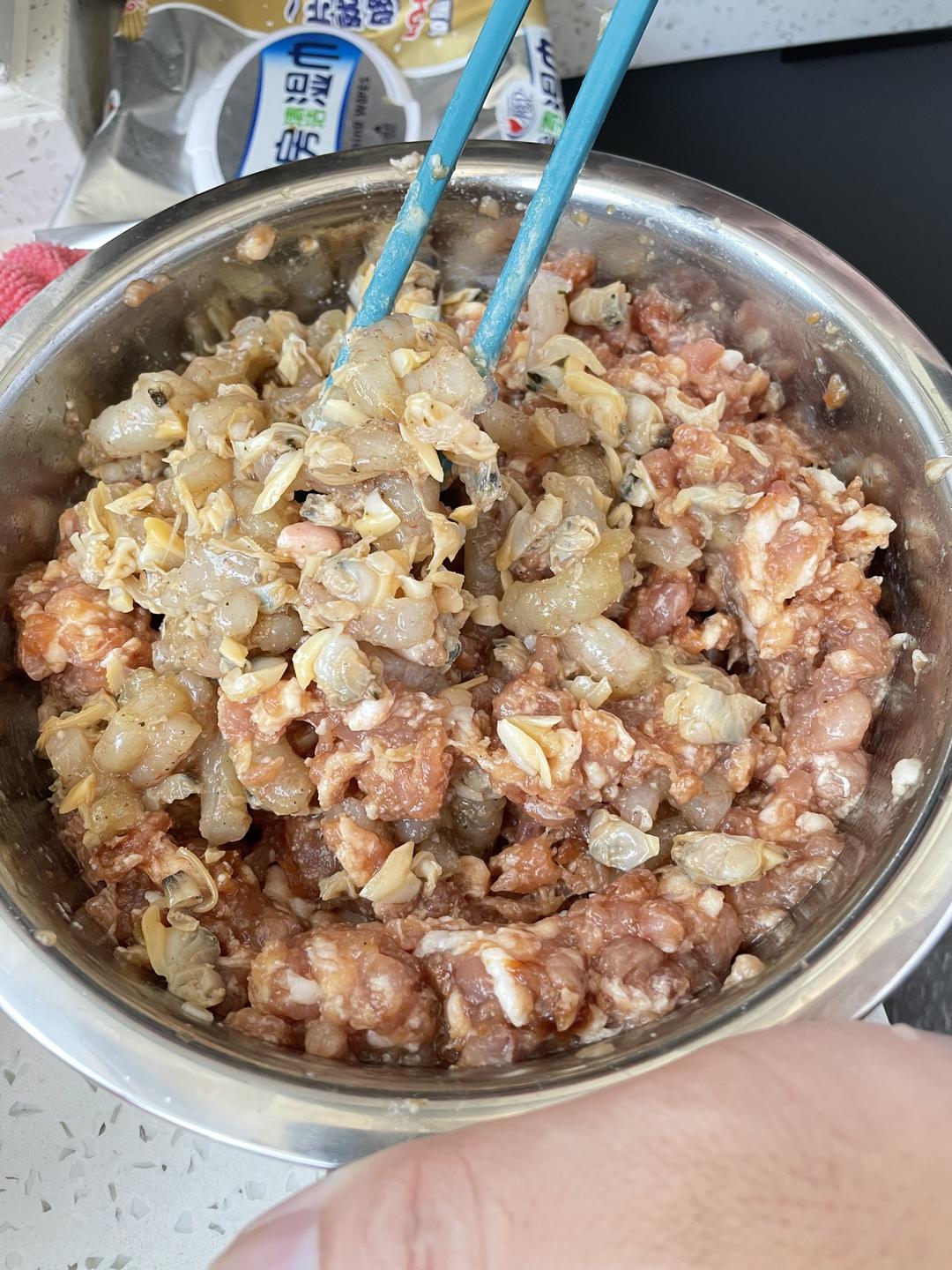 🍤虾仁馄饨的做法 步骤5