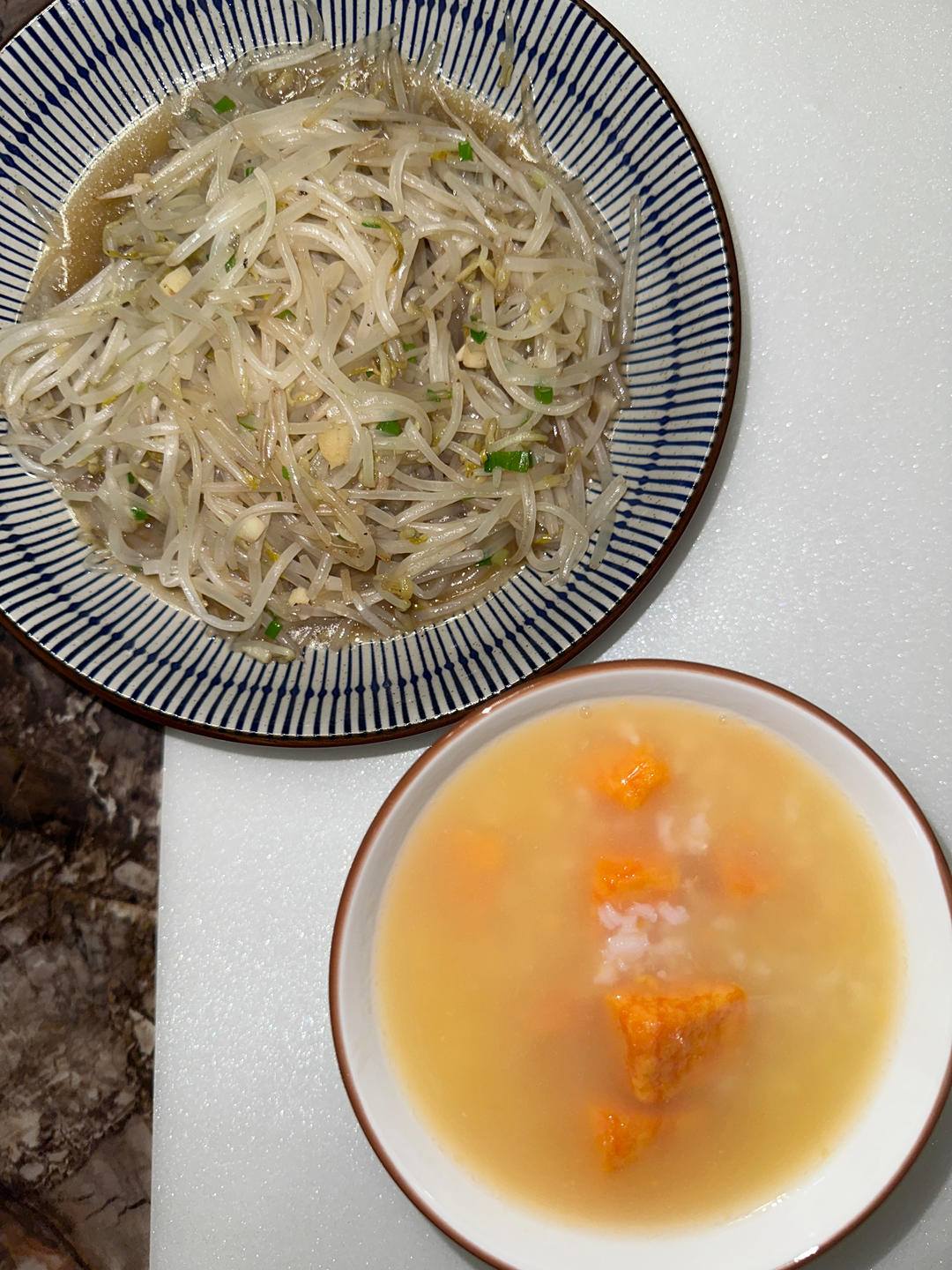 素炒豆芽