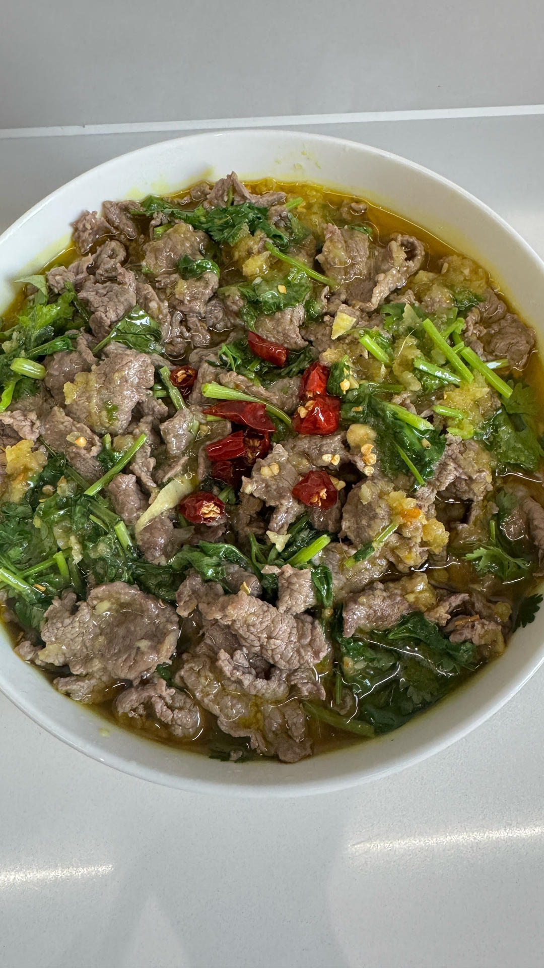 酸汤牛肉的做法