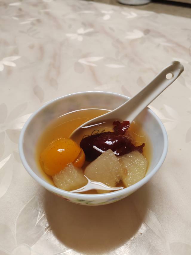 止咳化痰神器~金桔雪梨汤