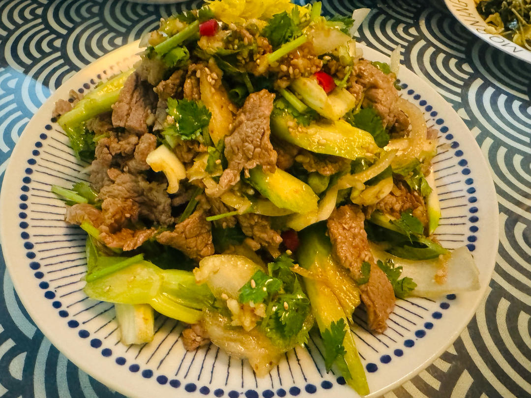 上海版 凉拌上脑牛肉片