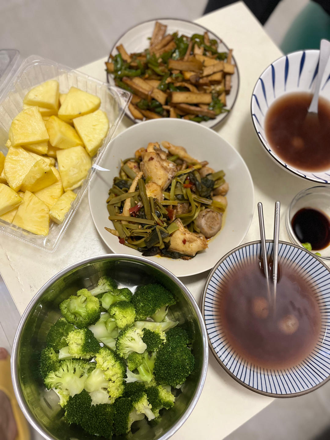 青椒炒豆干
