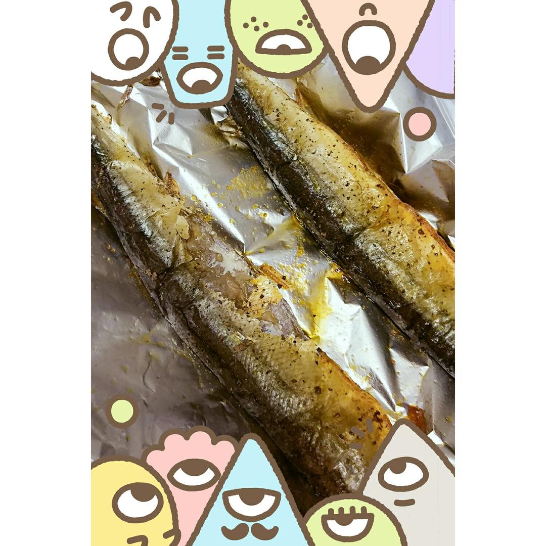日本人教你做正宗料理之烤秋刀鱼