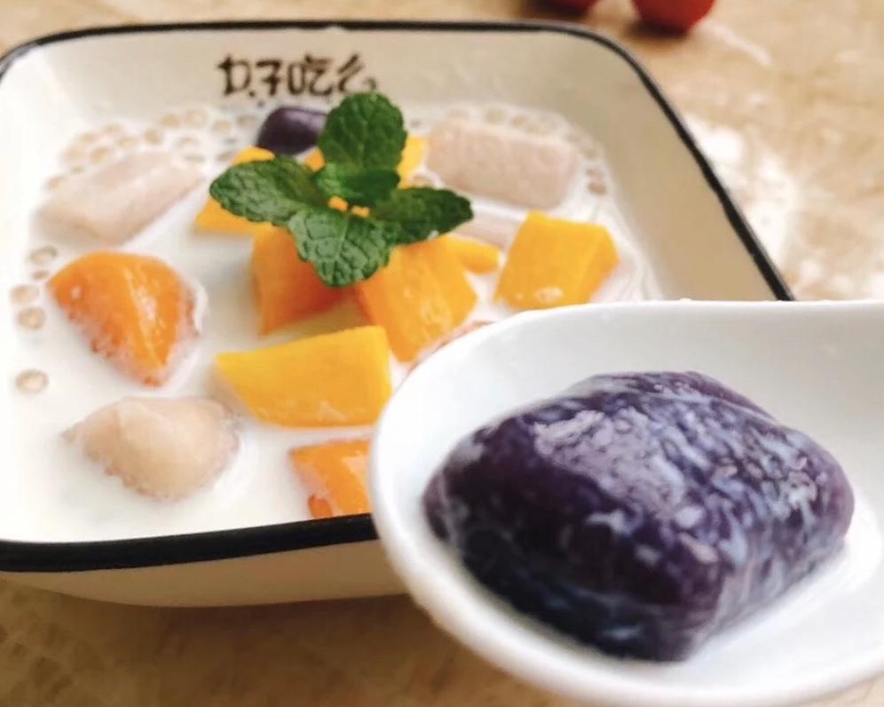 芋圆牛奶的做法