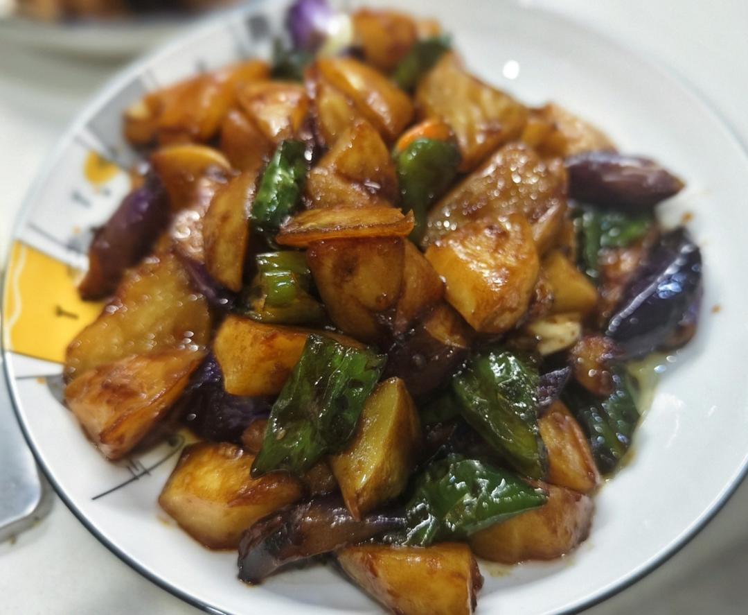 超级下饭的地三鲜