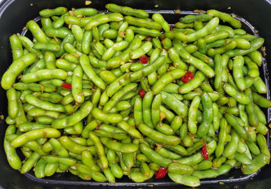 武汉夏夜狂欢菜 | 凉拌毛豆