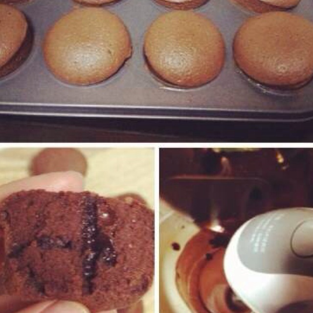 莫尼卡美食厨房：爆浆巧克力蛋糕