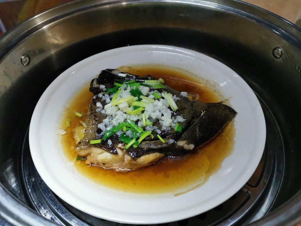 蒸鸦片鱼头（同鱼身做法一样）