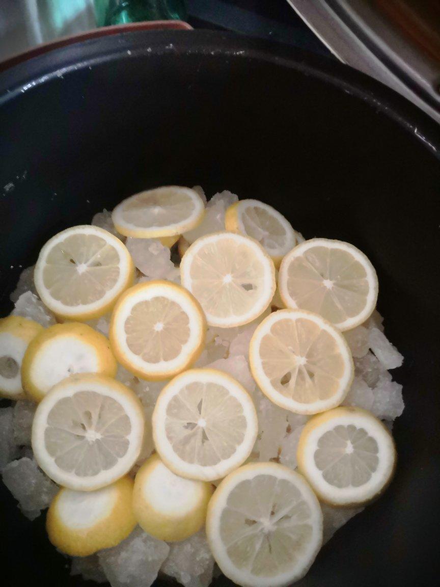 自制黄冰糖柠檬膏( 电压力锅版超详细及熬后状态视频)