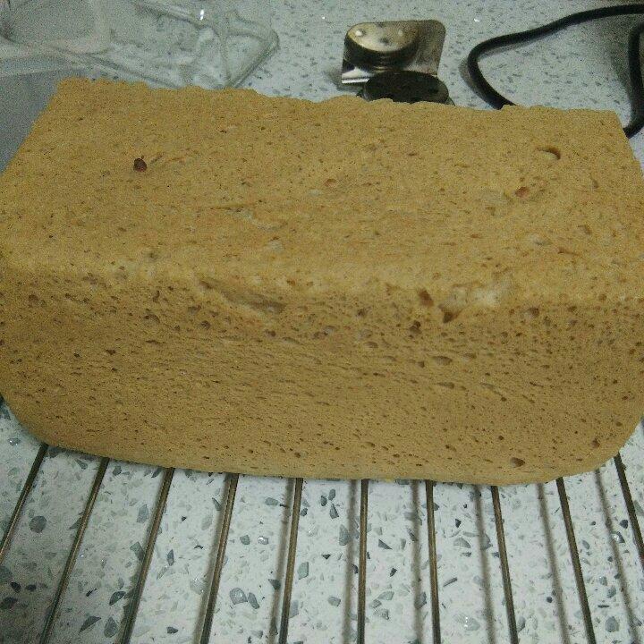 100%全麦粉（不是全麦面包粉）面包，小熊面包机版