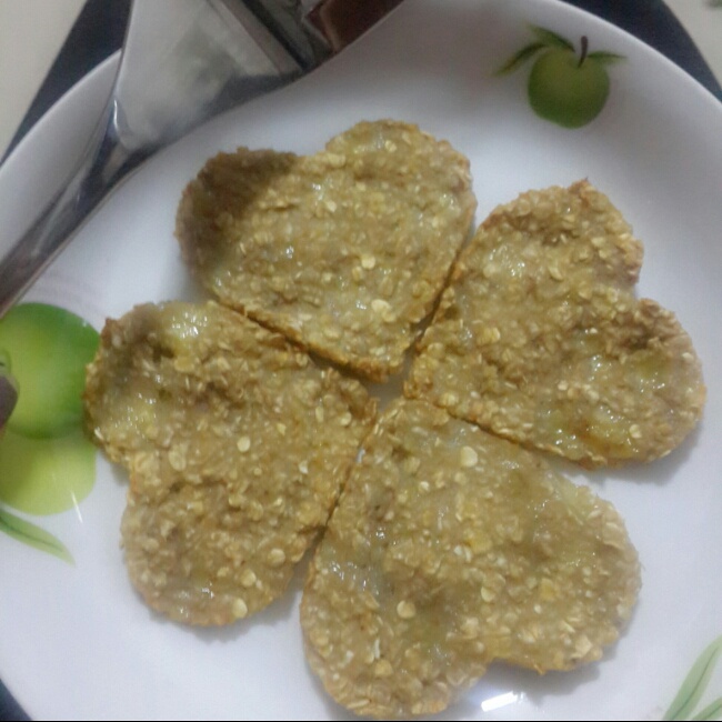 香蕉燕麦软饼干（极简）