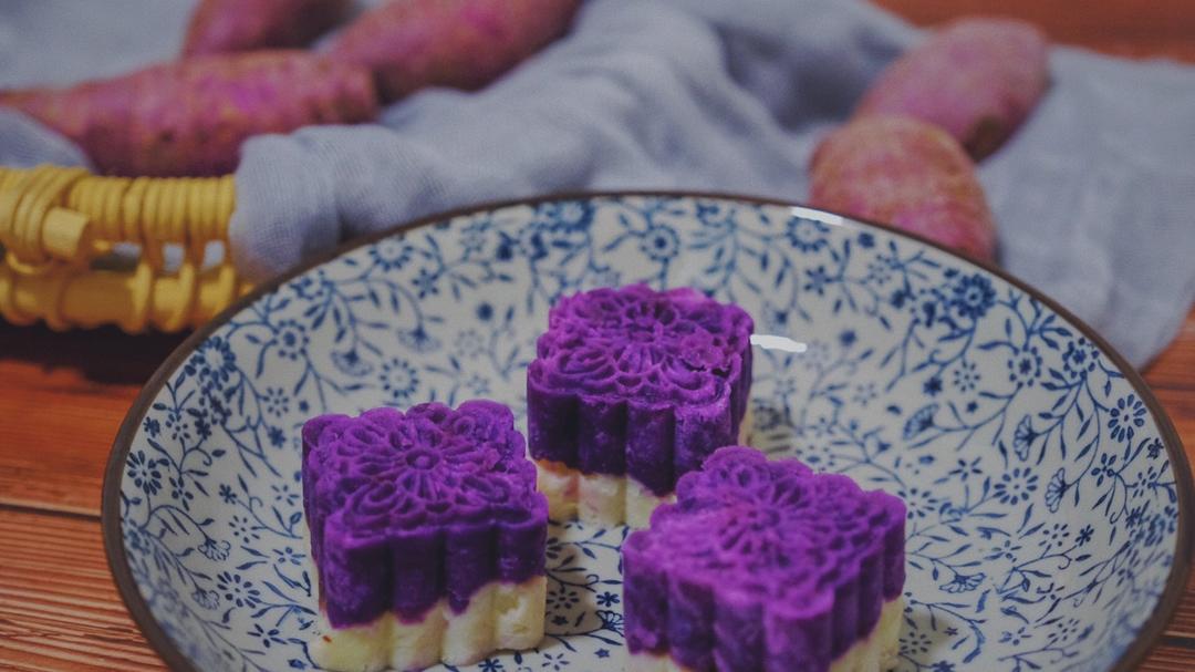 紫薯山药糕
