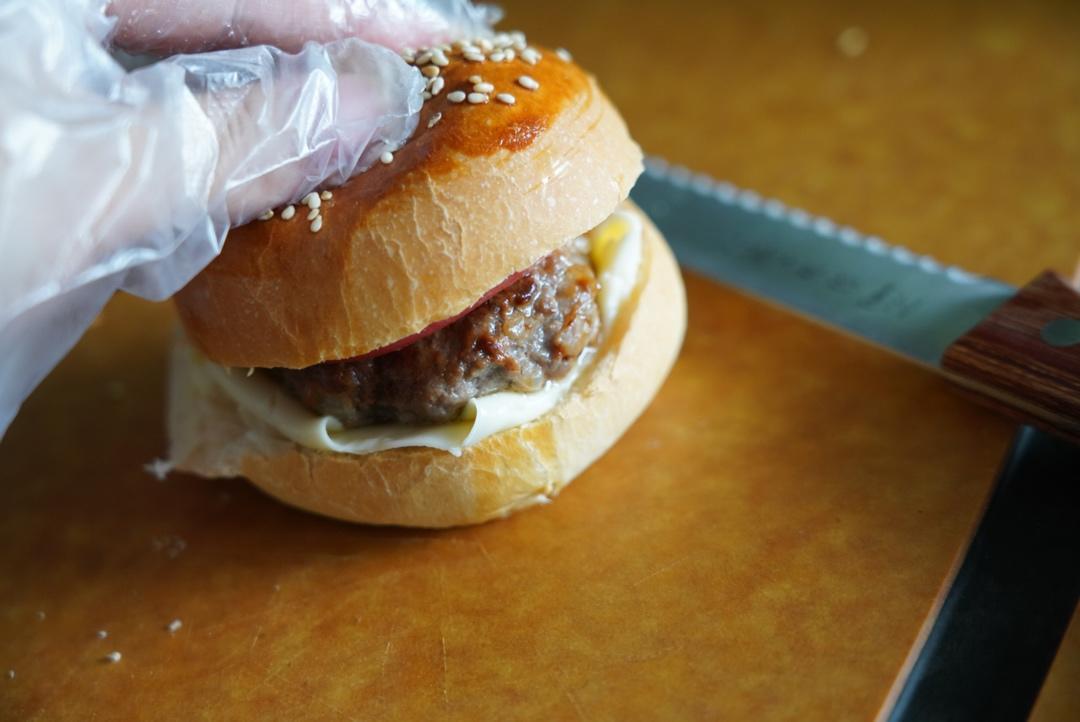 快手汉堡牛肉饼🍔