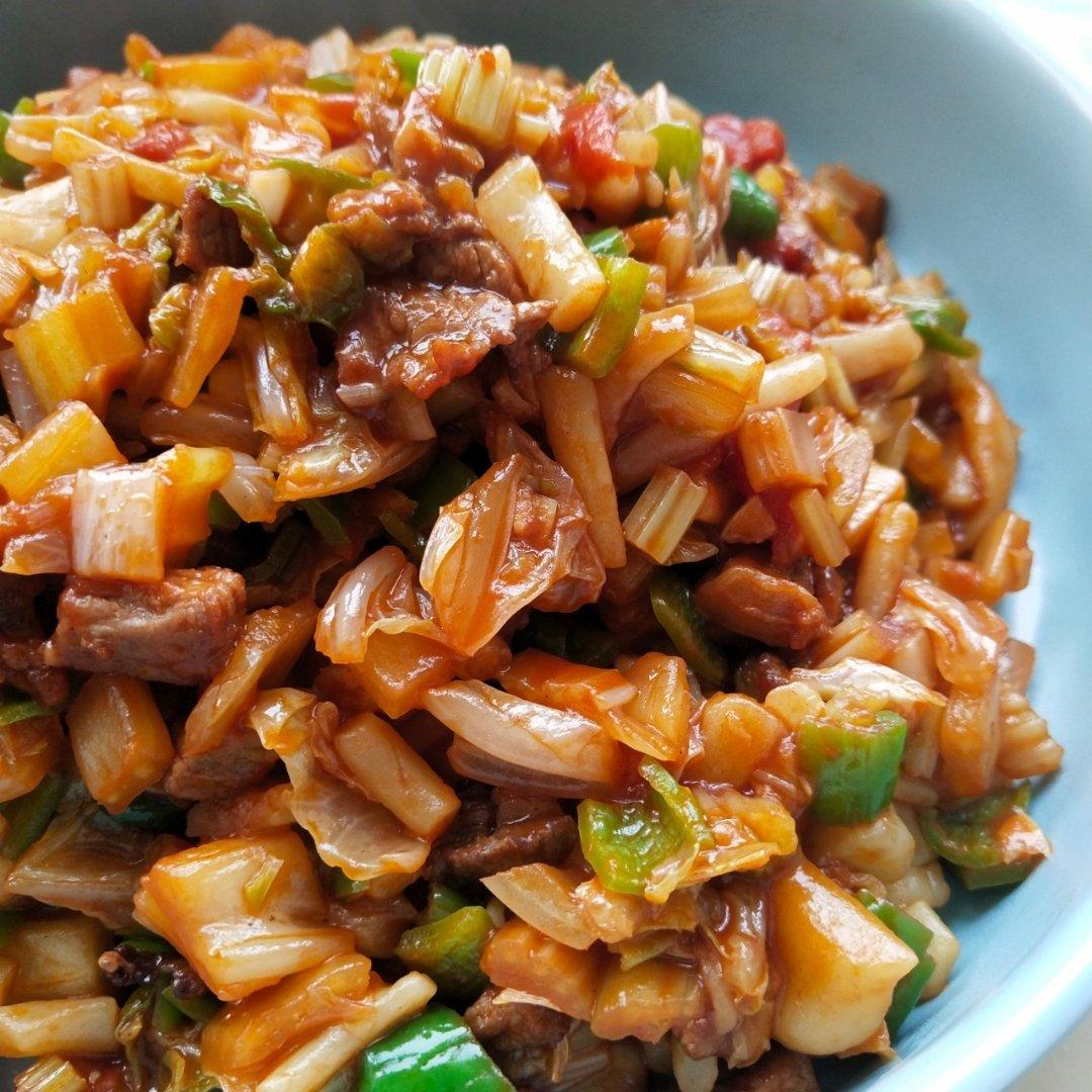 丁丁炒面正宗新疆味