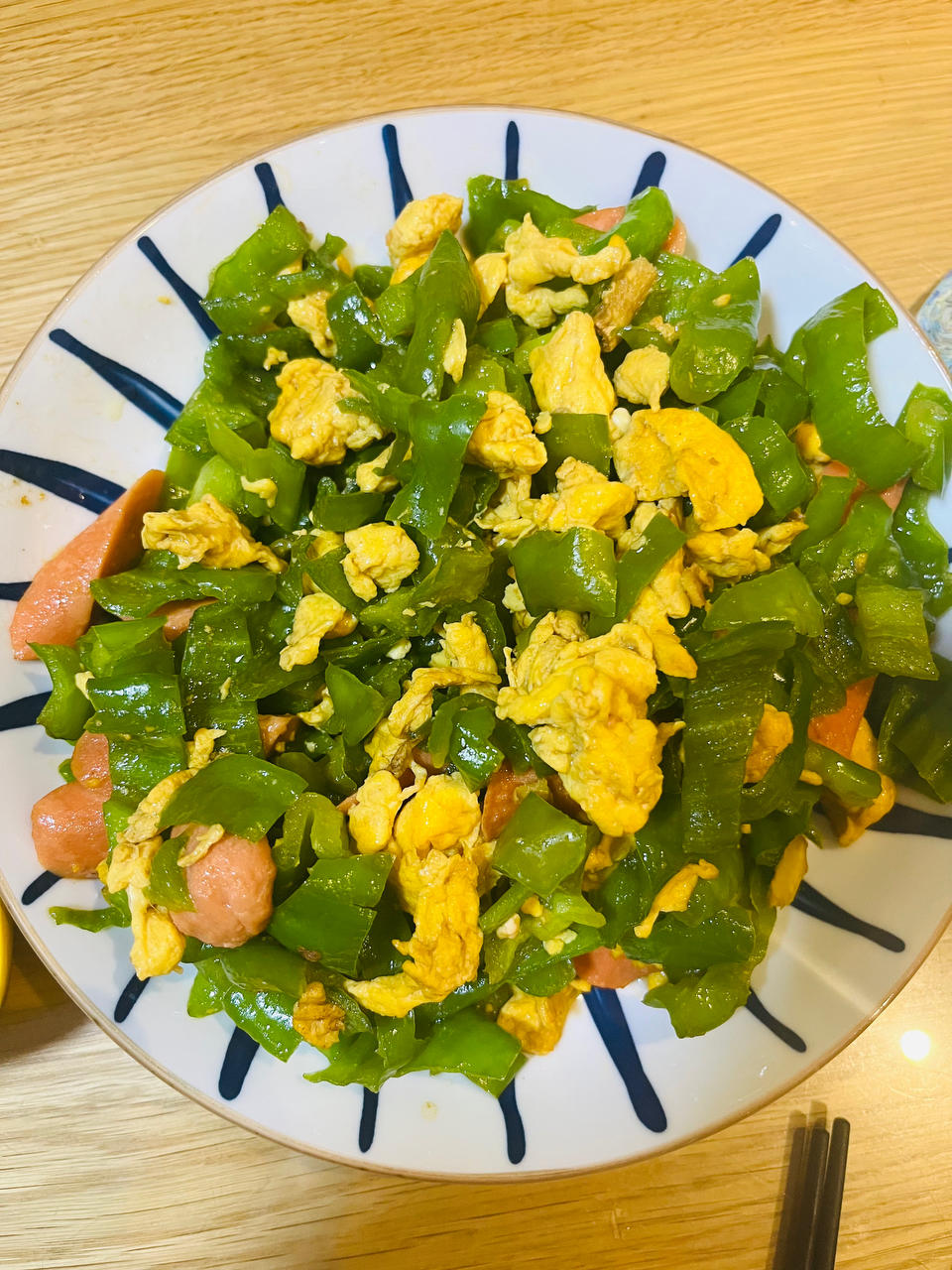 青椒炒蛋