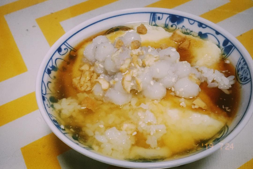 五分钟红糖黄豆粉甜豆花