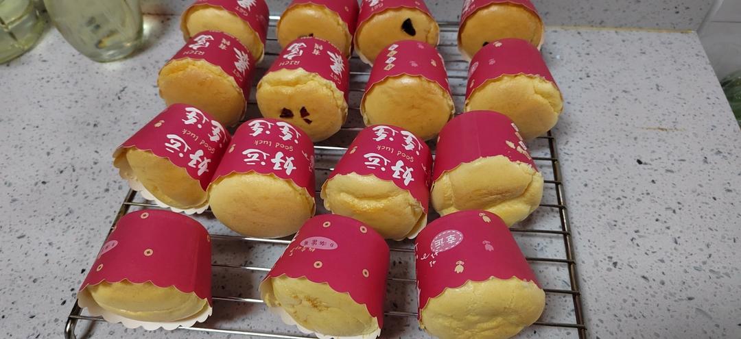 纸杯蛋糕 8寸戚风蛋糕的量