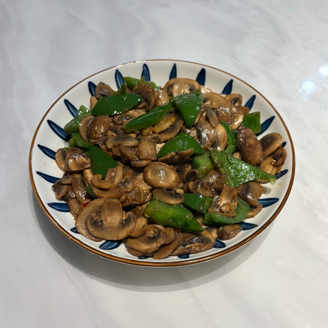 下饭菜蚝油炒口蘑
