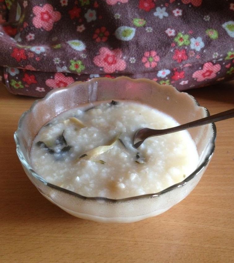 电饭锅菜干瘦肉粥的做法