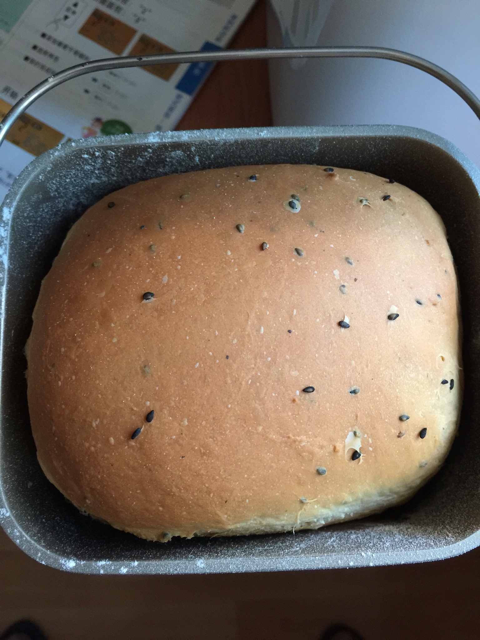 松下ＰＭ１０５面包机面包的做法