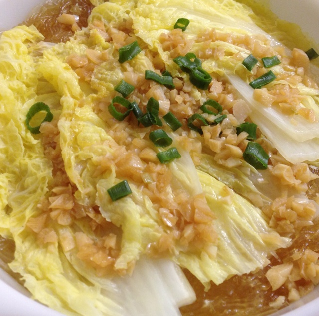 蒜蓉粉丝娃娃菜