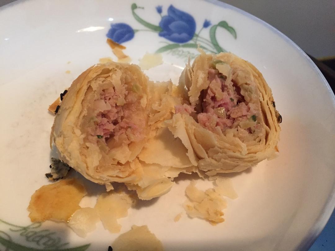 泳式鲜肉榨菜月饼