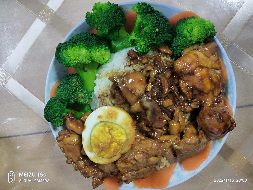 照烧鸡腿饭