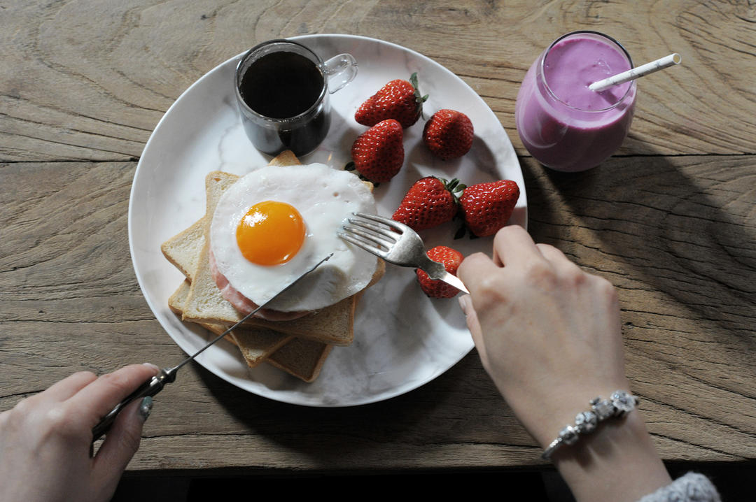 今天的早餐