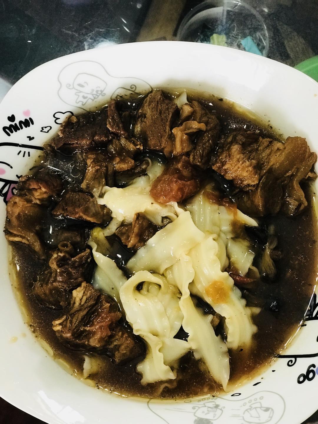 西红柿牛腩